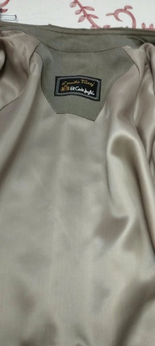 Gabardina caballero gris