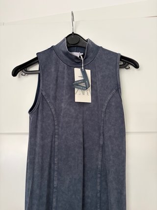 Vestido Zara efecto lavado elástico Talla M