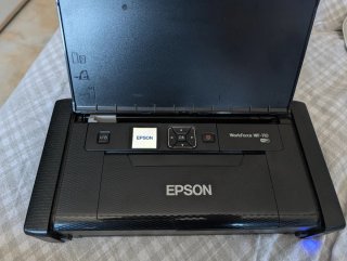 Impresora Epson WF-110 Inalámbrica Portátil