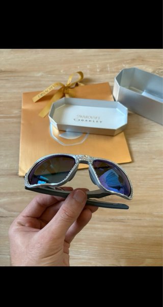 Oakley Plazma Swarovski X-Silver Edición Limitada