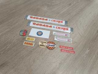 Pegatinas Derbi Rabasa años 80