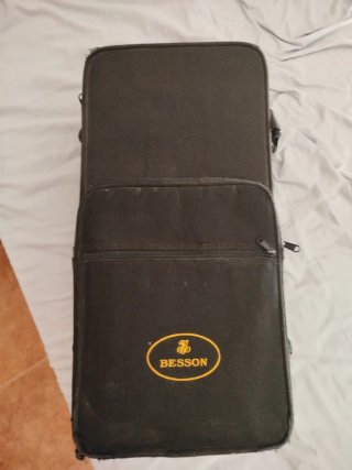 Trompeta besson + funda de la misma