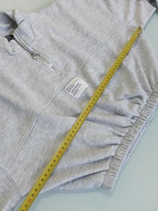 Sudadera corta Bershka M