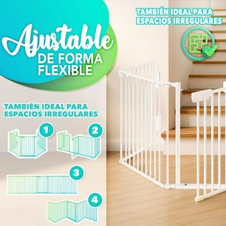 Barrera Seguridad KIDUKU 240cm
