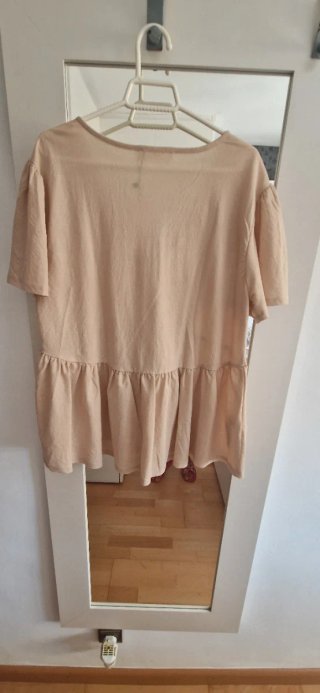 Blusa Mango Beige. Sin estrenar