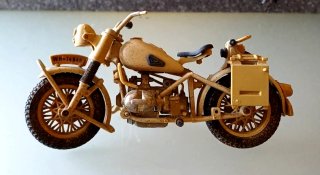 Polistil 1/15 BMW R75 con sidecar vintage