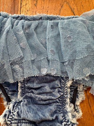 Bikini de tul con lunares