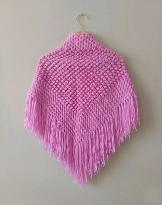 Poncho lila