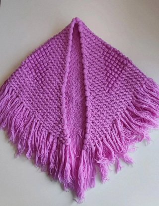 Poncho lila