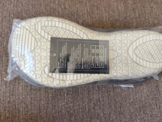 Zapatillas Barefoot / Gris Talla 38-Nuevas