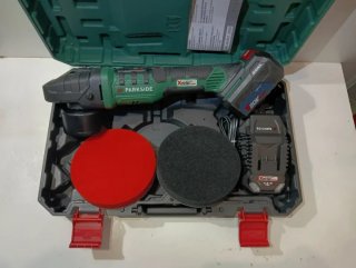 Pulidora Enceradora Parkside 20V + Batería 4Ah