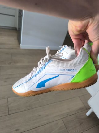 Zapatillas Fútbol Sala Puma Truco II Blancas