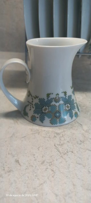 Juego de café Bidasoa porcelana y metal