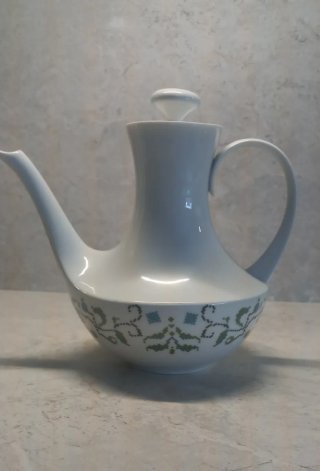 Juego de café Bidasoa porcelana y metal