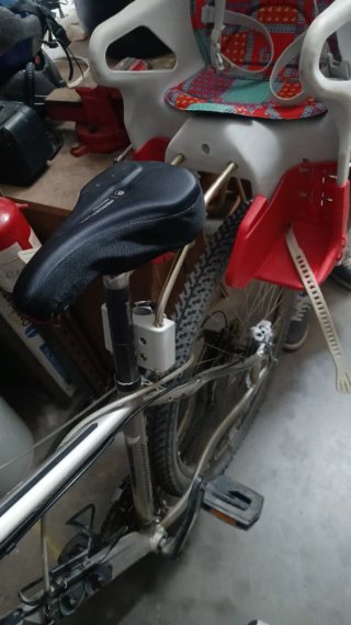 Silla bici niño