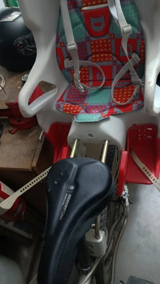 Silla bici niño