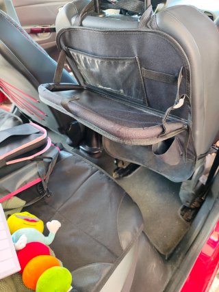 Organizador asiento coche trasero negro