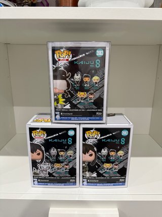 Lote 3 Funko Pop Mina Ashiro Kaiju no. 8