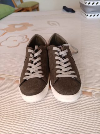 Zapatillas Álvaro Moreno Marrón/Gris
