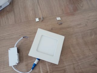 Panel de luz LED cuadrado