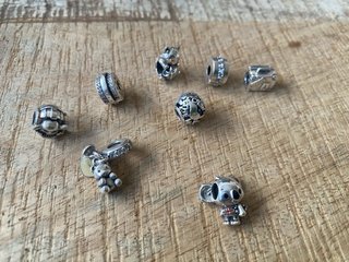 8 Charms Pandora Plata de Ley