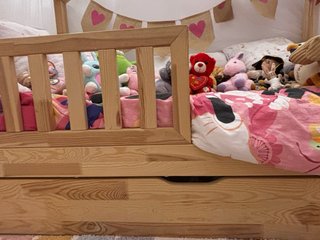 Cama Montessori Cabaña Infantil Madera