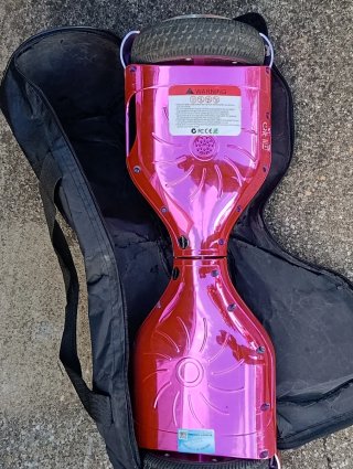 Hoverboard SkateFlash K6 Rosa + Bolsa