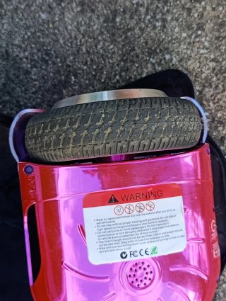 Hoverboard SkateFlash K6 Rosa + Bolsa