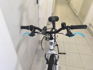Bicicleta Rockrider 100 Bianca
