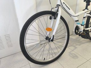 Bicicleta Rockrider 100 Bianca