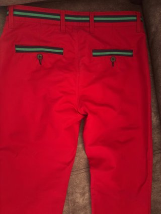 Pantalones El Ganso Talla 38 Rojo
