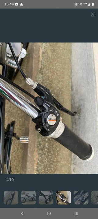 Bicicleta Chopper Negra