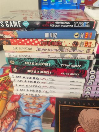 Colección de manga antiguos español