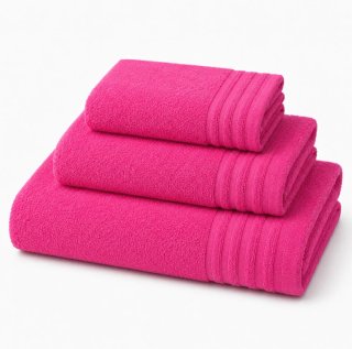 Juego de 3 Toallas  de Algodón de multicolores