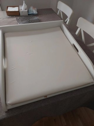 Cambiador bebé madera Garabatos