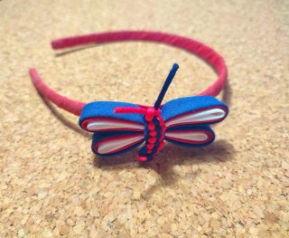 Pack 4 diademas infantiles con lazo