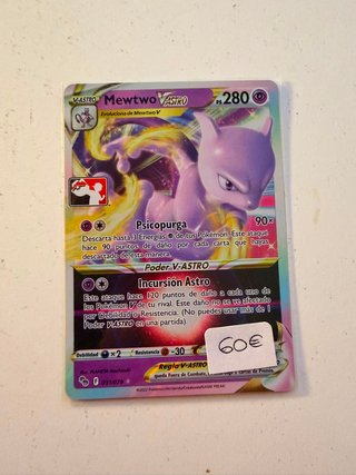 Mewtwo V-ASTRO Carta Pokémon 031/078