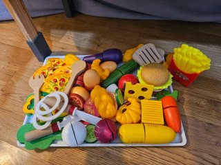 COCINITA MADERA INFANTIL – 50€ /60€ CON ACCESORIOS