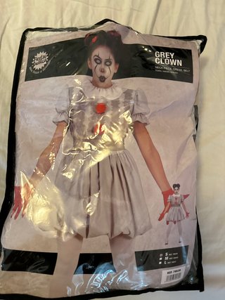 Disfraz Payaso Mujer Talla S