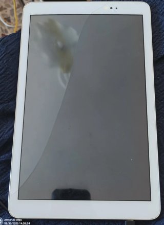 tablet Huawei 10 pollici Vetro rotto batteria gonf