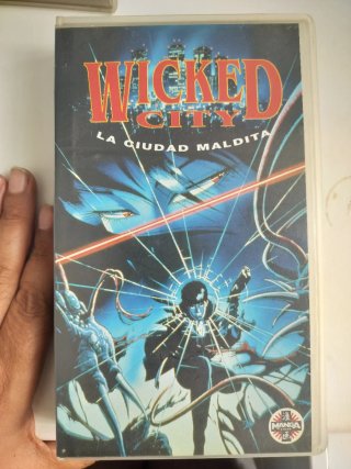 VHS Wicked City La Ciudad Maldita Anime Terror