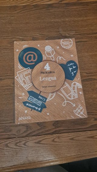libros lengua 4° primaria ANAYA
