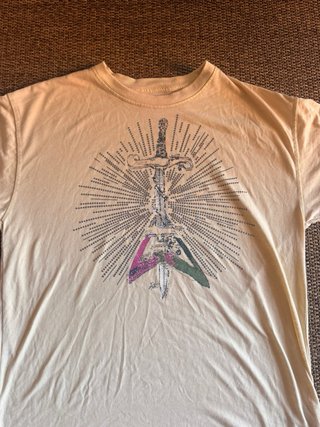 Camiseta Diesel Talla M Beige Multicolor