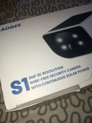 Cámara Seguridad AOQEE S1 3MP 2K Solar