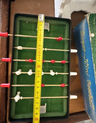 Mini calcio Balilla Super mini Football vintage