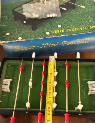 Mini calcio Balilla Super mini Football vintage
