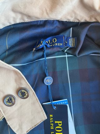 Chaqueta Harrington Polo Ralph Lauren Beige L