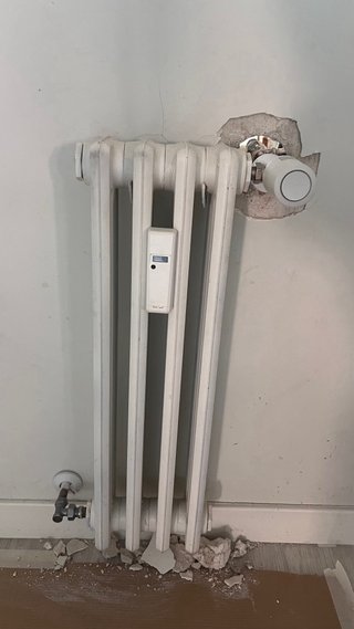 Radiador Hierro Forjado Blanco