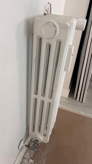 Radiador Hierro Forjado Blanco