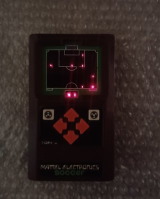 Gioco elettronico portatile Mattel Soccer 1978